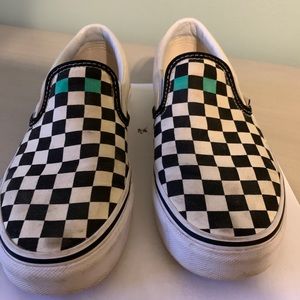 Checkered vans